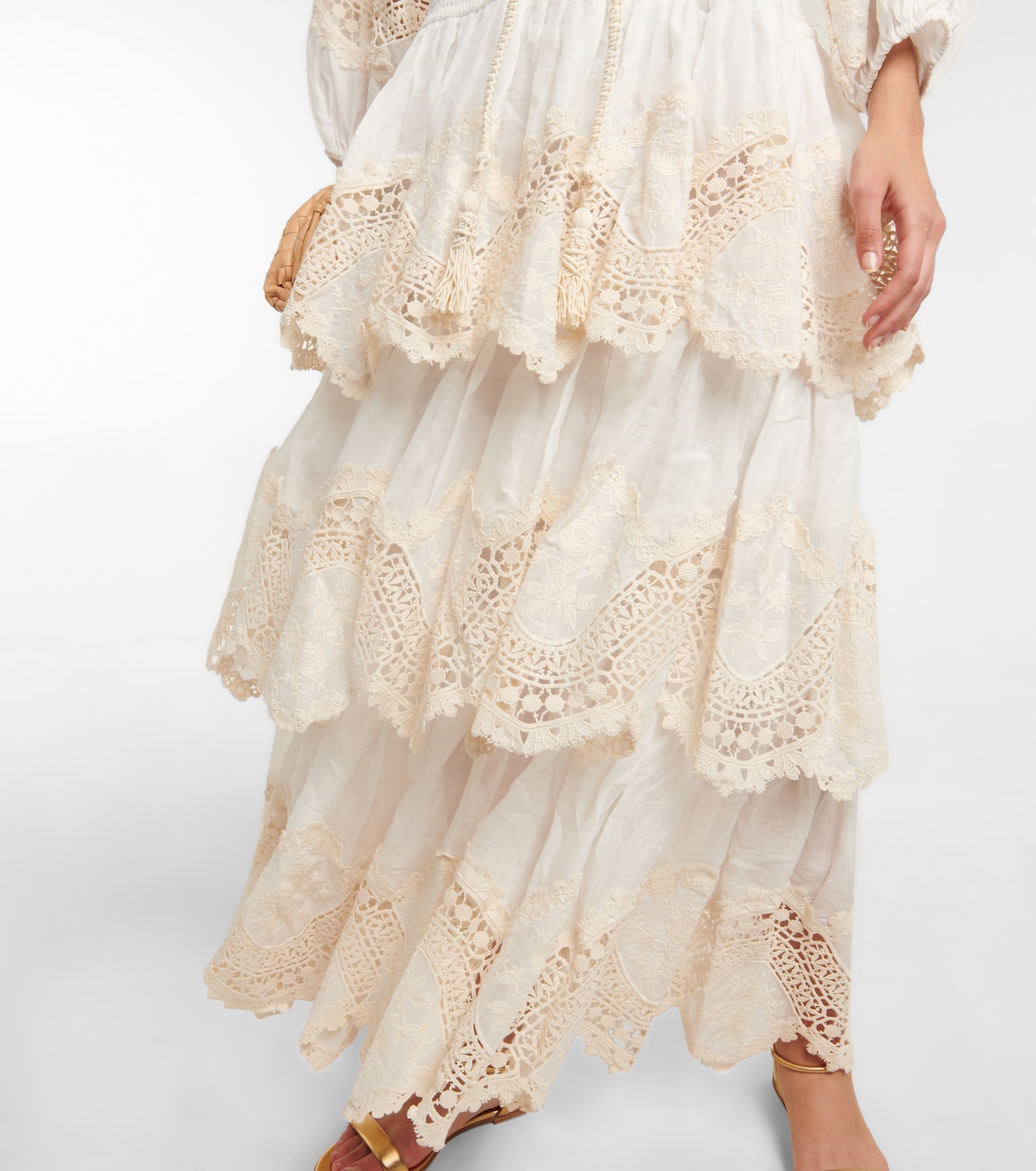 Robe longue Pattie brodée | Zimmermann