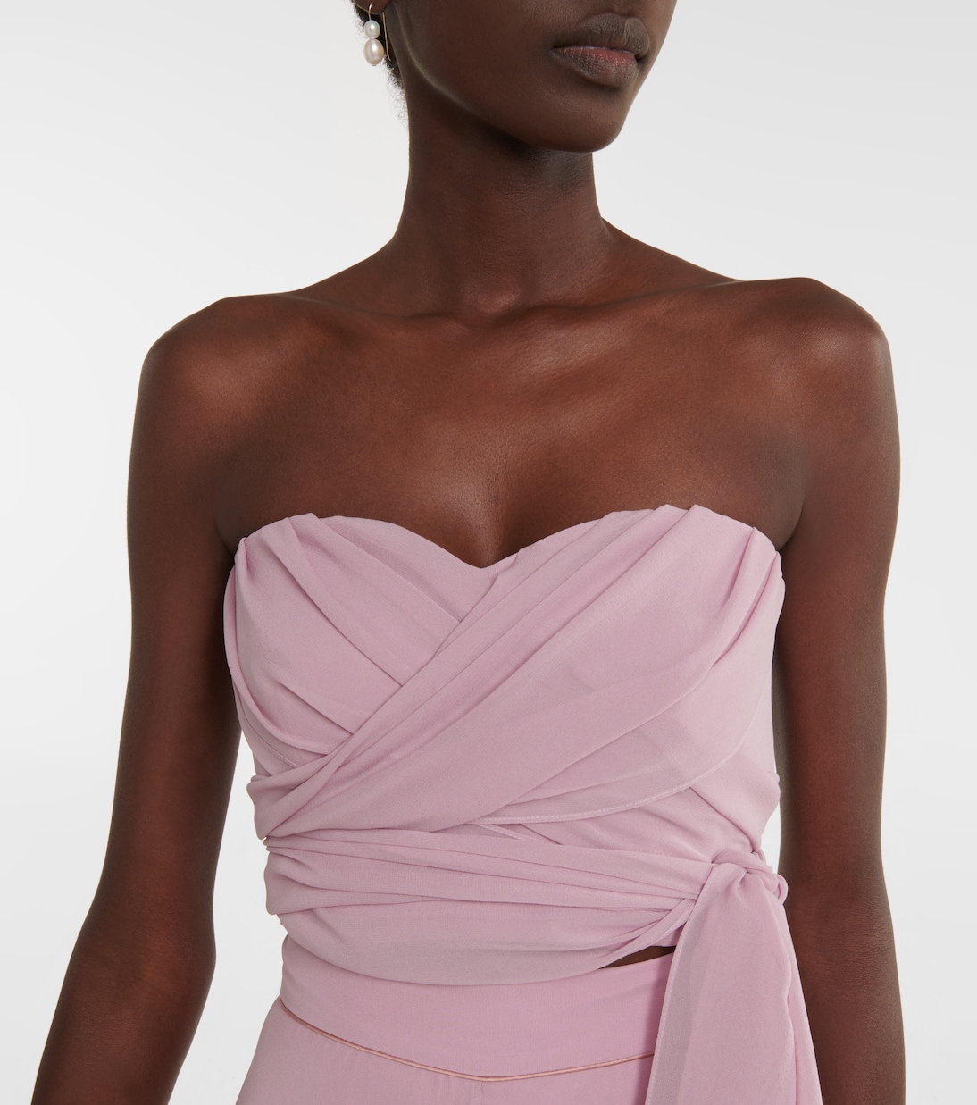 Top bustier Bridal Essere en soie | Max Mara
