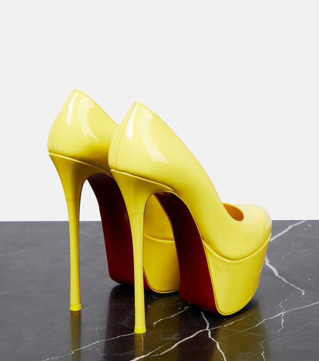 Pumps Dolly Alta in vernice con plateau | Christian Louboutin