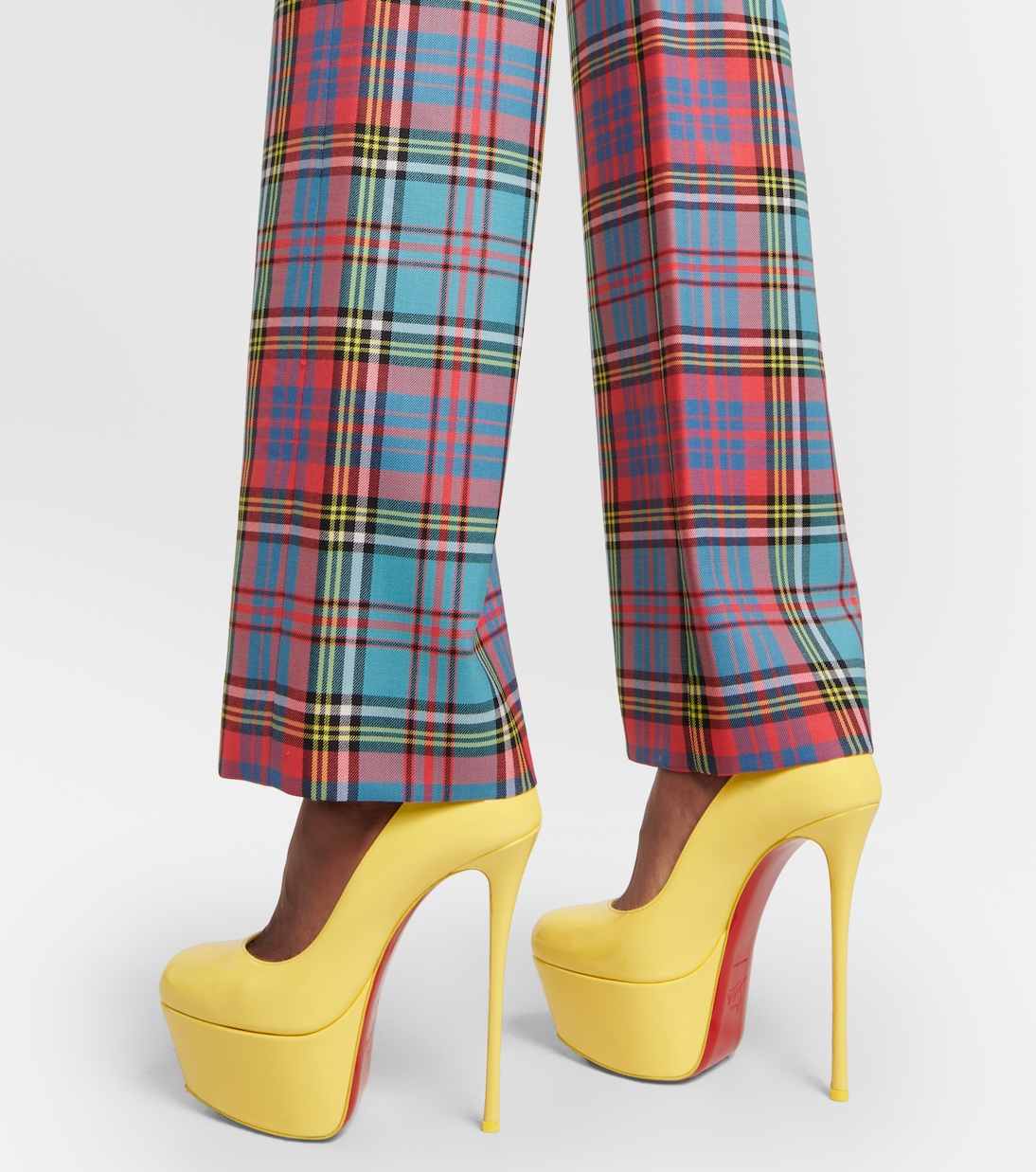 Pumps Dolly Alta in vernice con plateau | Christian Louboutin