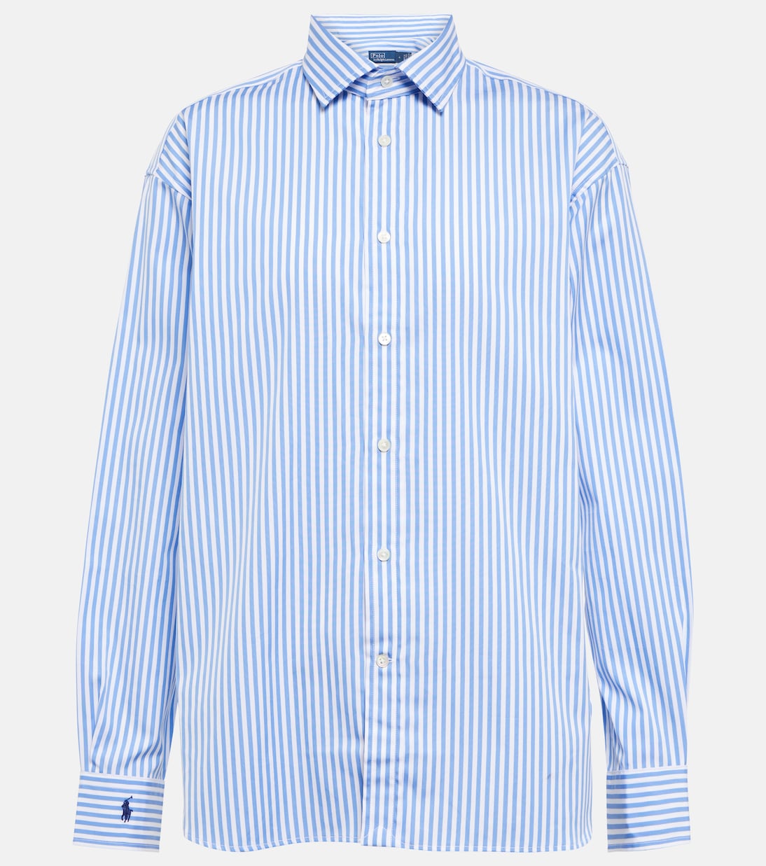 Camisa de popelín de algodón a rayas | Polo Ralph Lauren