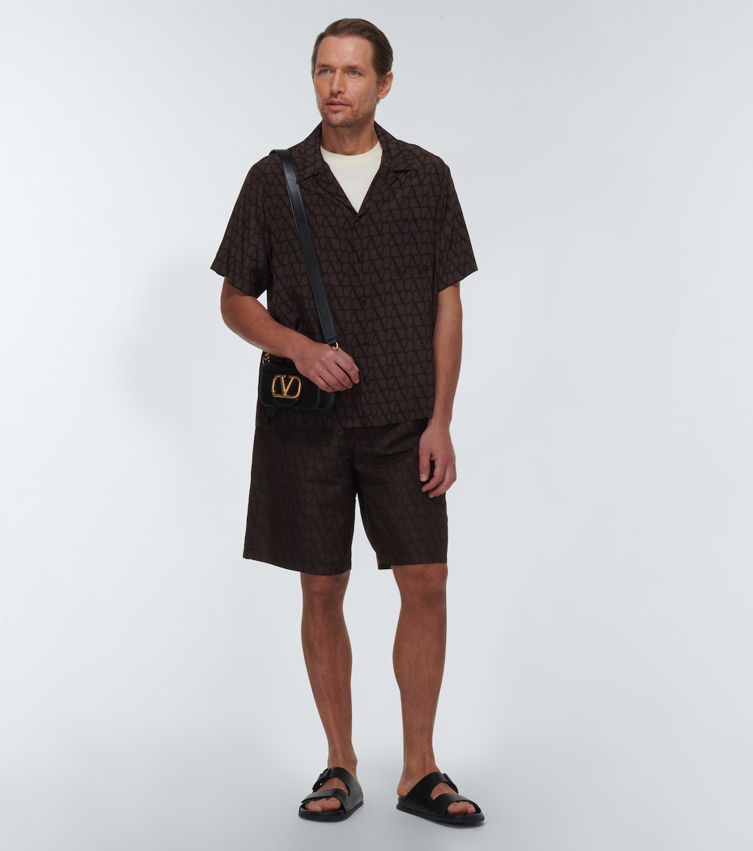Shorts Toile Iconographe de seda | Valentino
