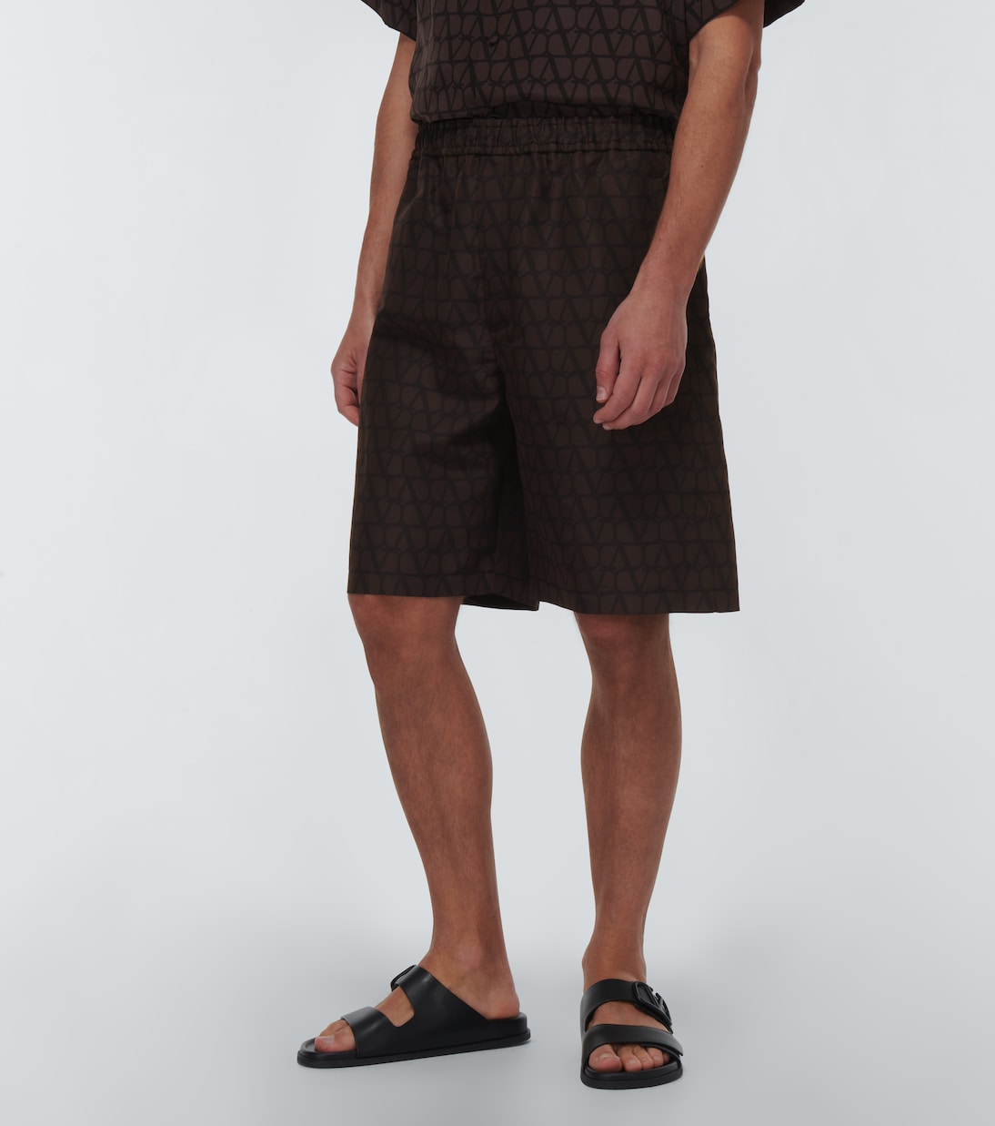 Shorts Toile Iconographe de seda | Valentino