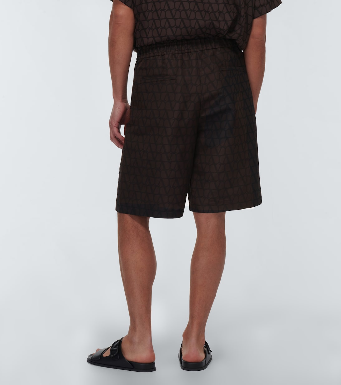 Shorts Toile Iconographe de seda | Valentino