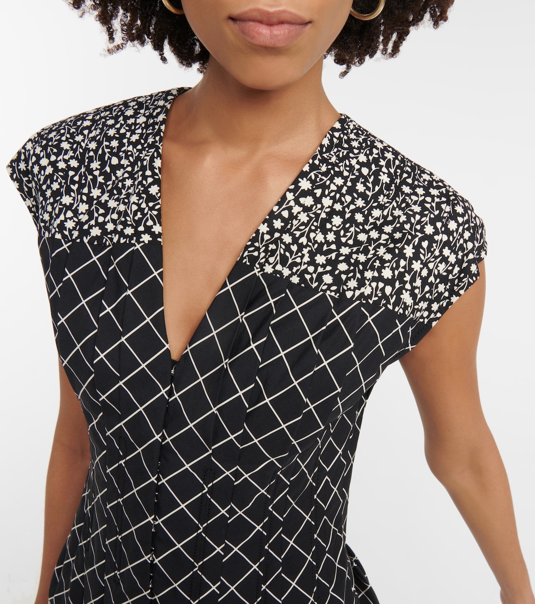 Bedrucktes Maxikleid aus Baumwolle | Tory Burch
