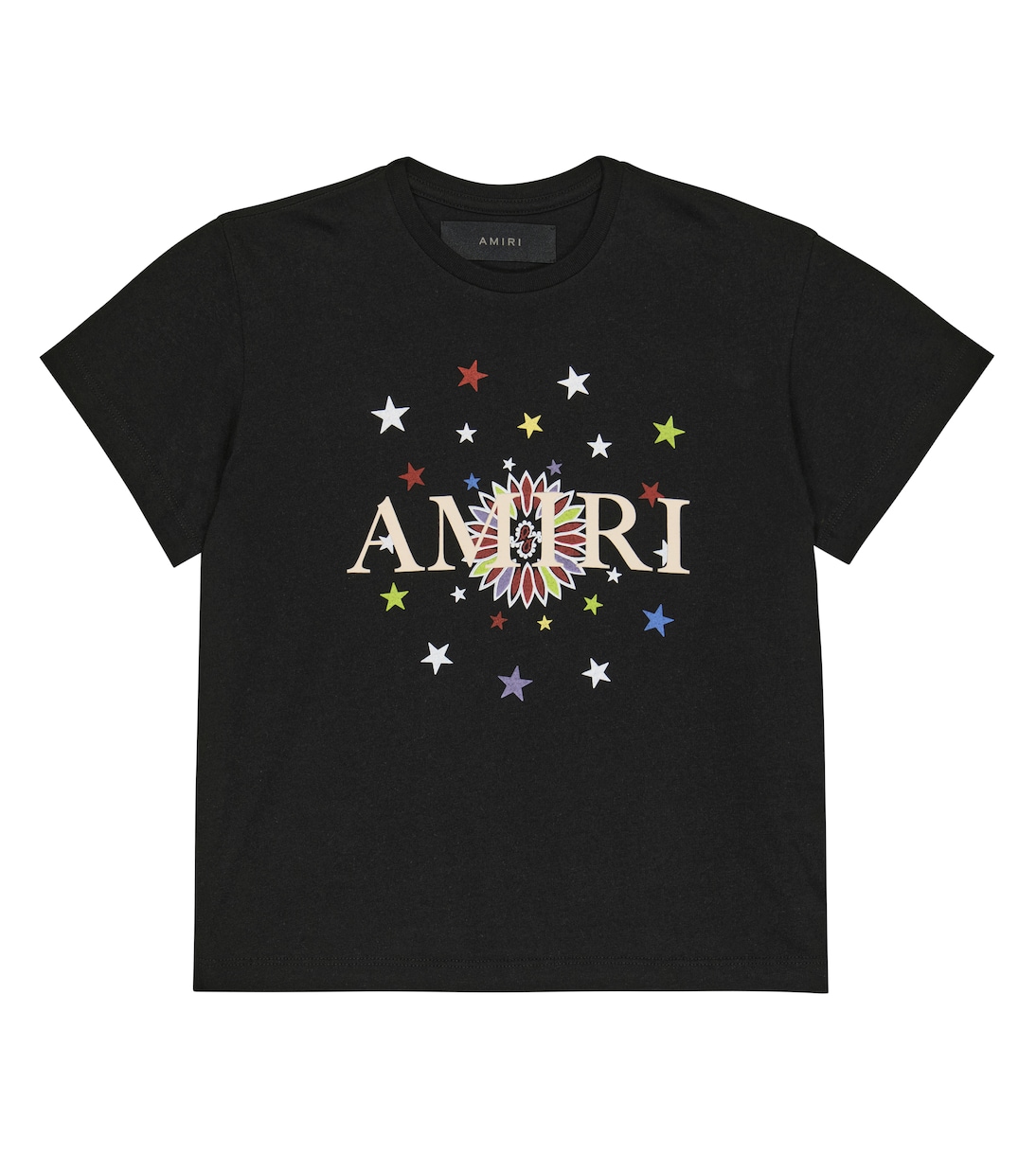 T-shirt in jersey di cotone con stampa | Amiri Kids