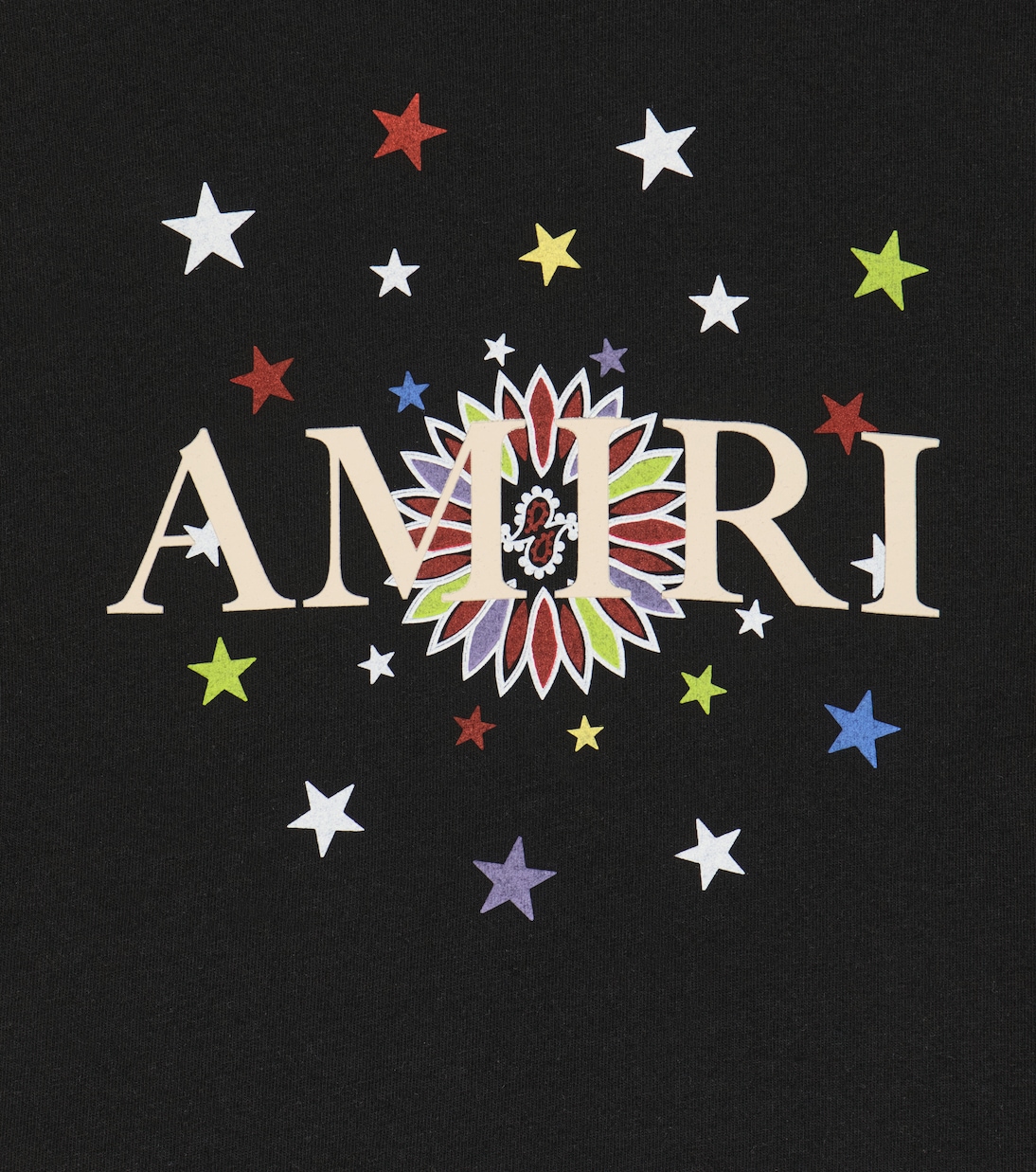 T-shirt in jersey di cotone con stampa | Amiri Kids