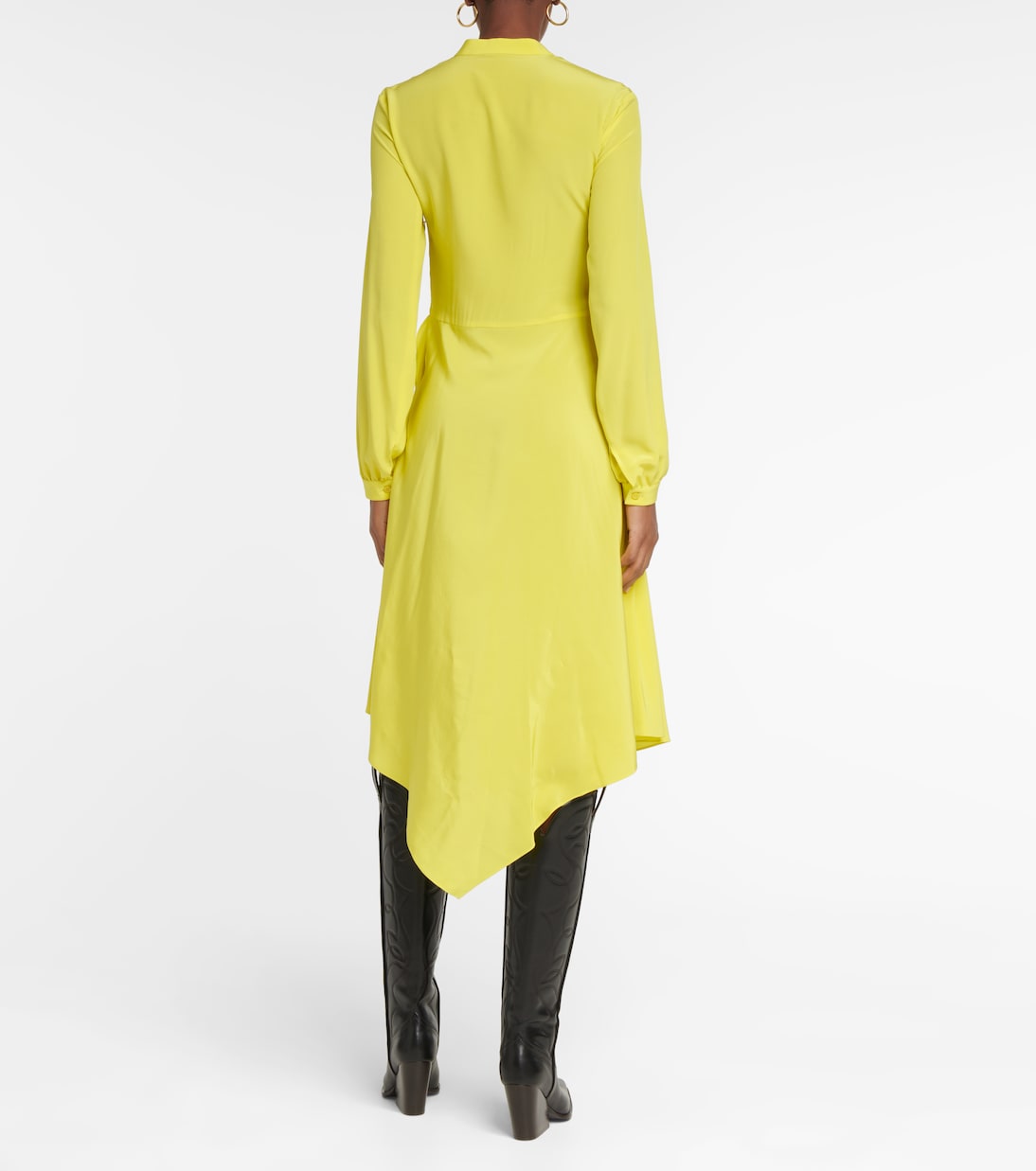 Silk midi dress | Stella McCartney