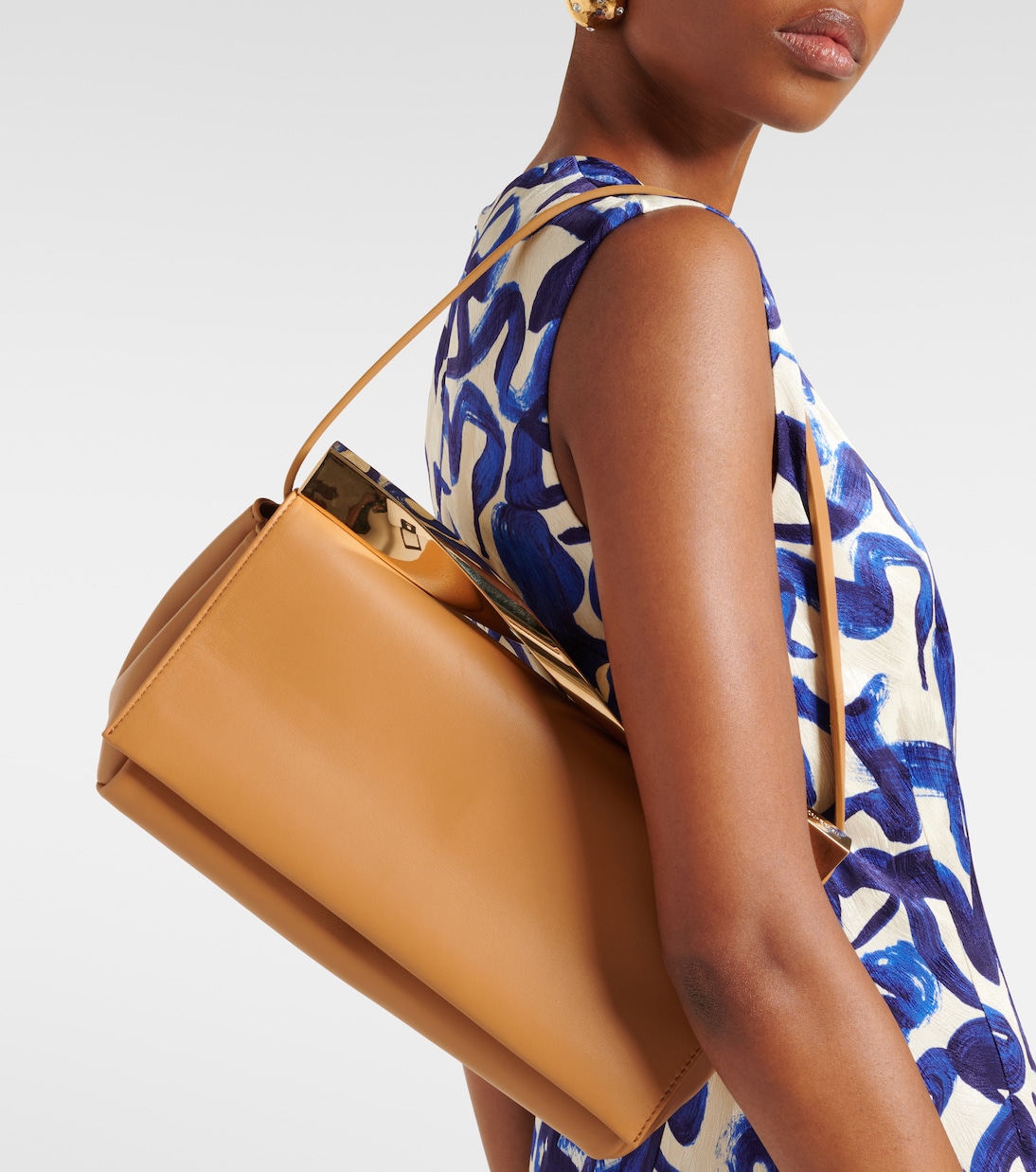 Pochette Twist en cuir | Aquazzura
