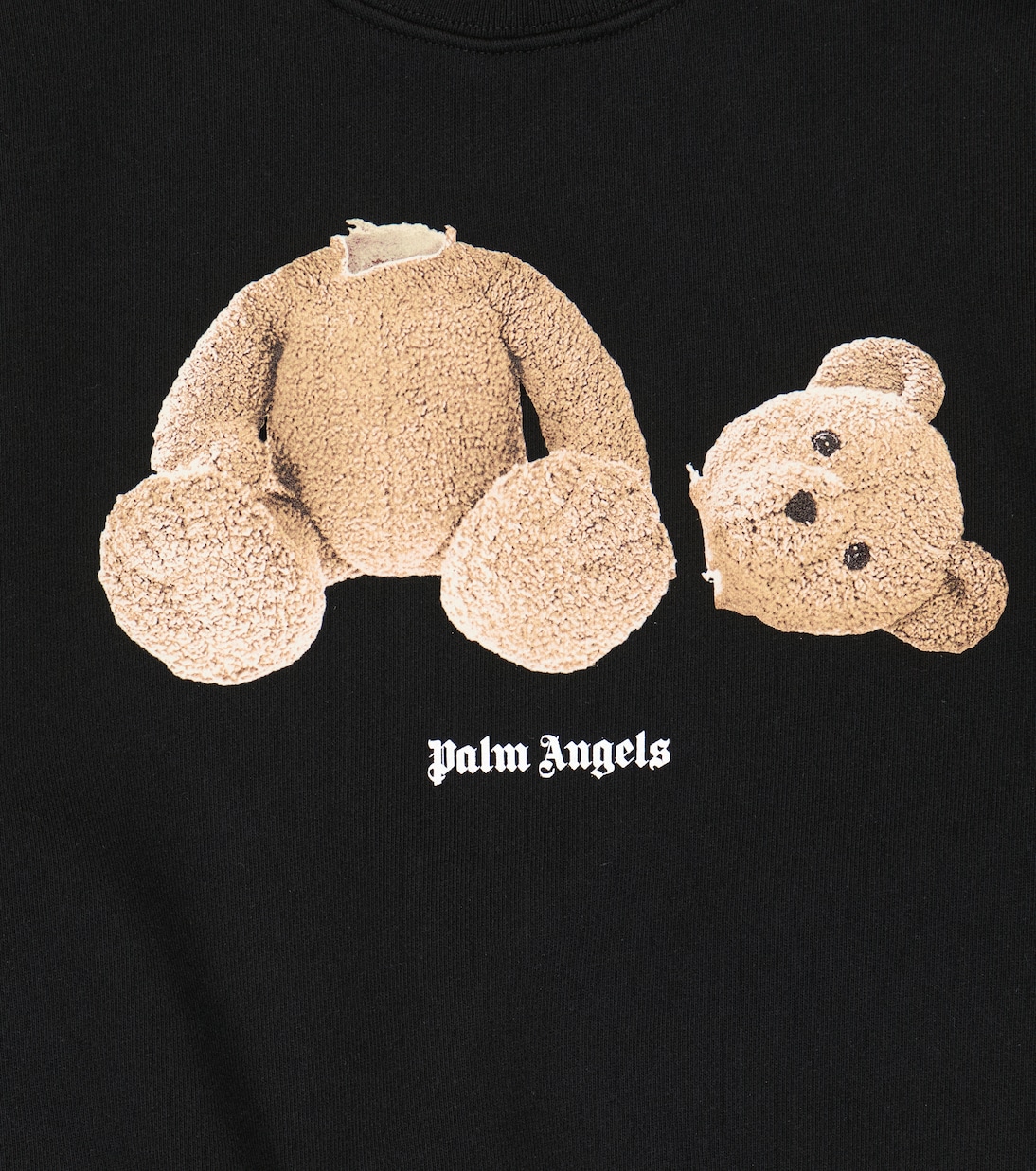 Bedrucktes Sweatshirt aus Baumwolle | Palm Angels Kids