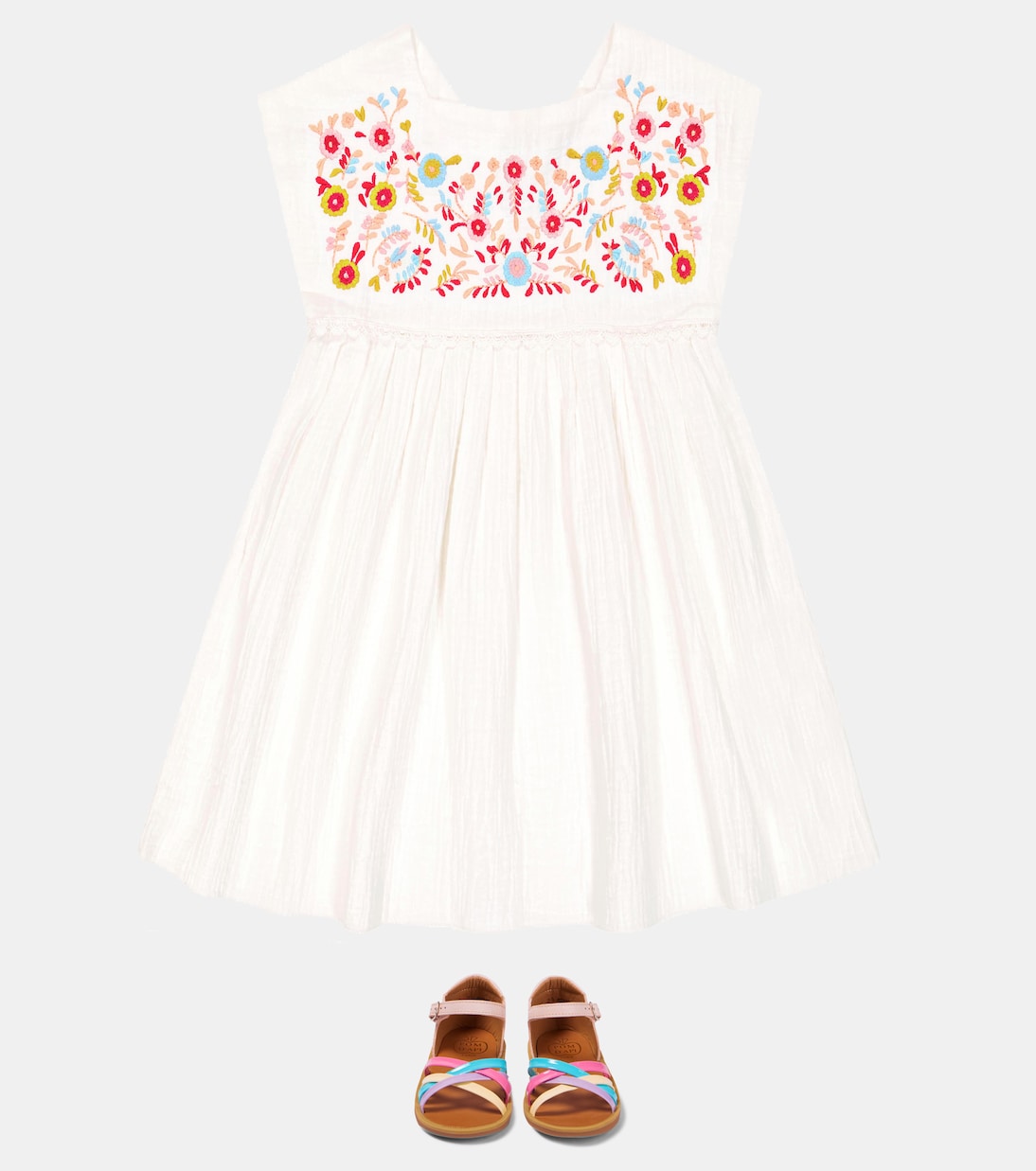 Sandali Poppy Erg in pelle | Pom d'Api