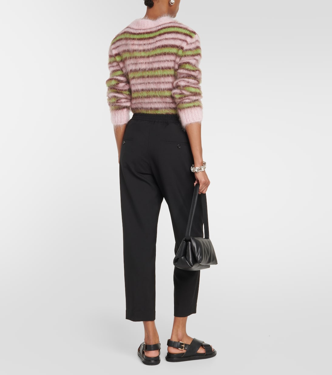 Pantalon droit en laine | Marni