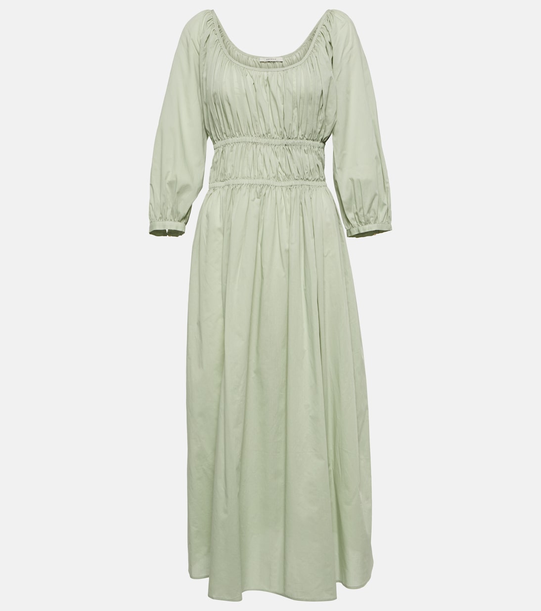 Midikleid Andros aus Baumwolle | Asceno