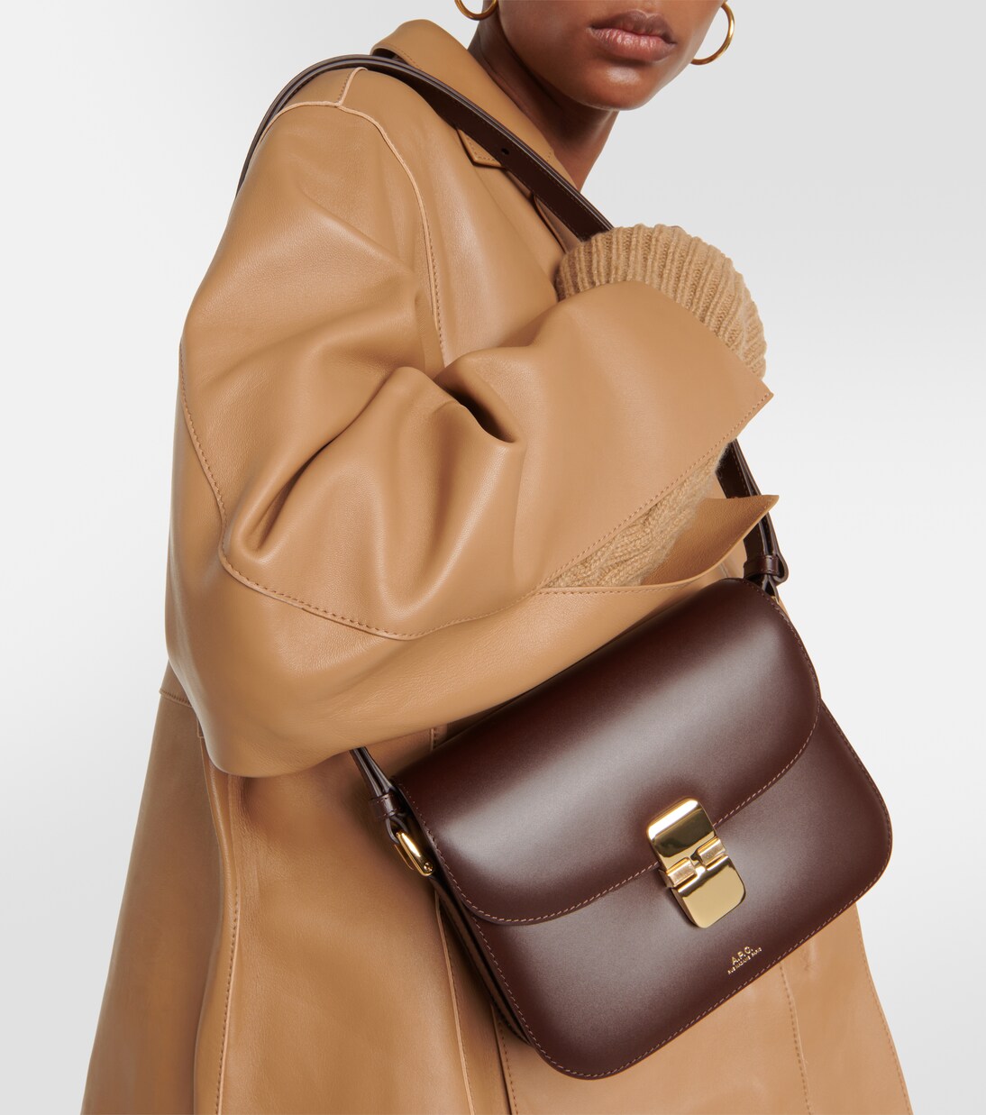 Borsa a tracolla Grace Small in pelle | A.P.C.