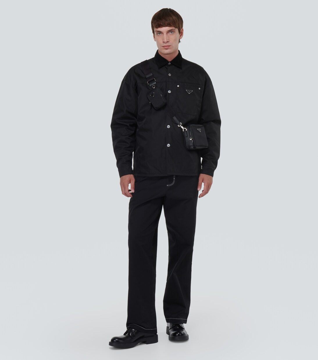 Hemdjacke aus Re-Nylon | Prada