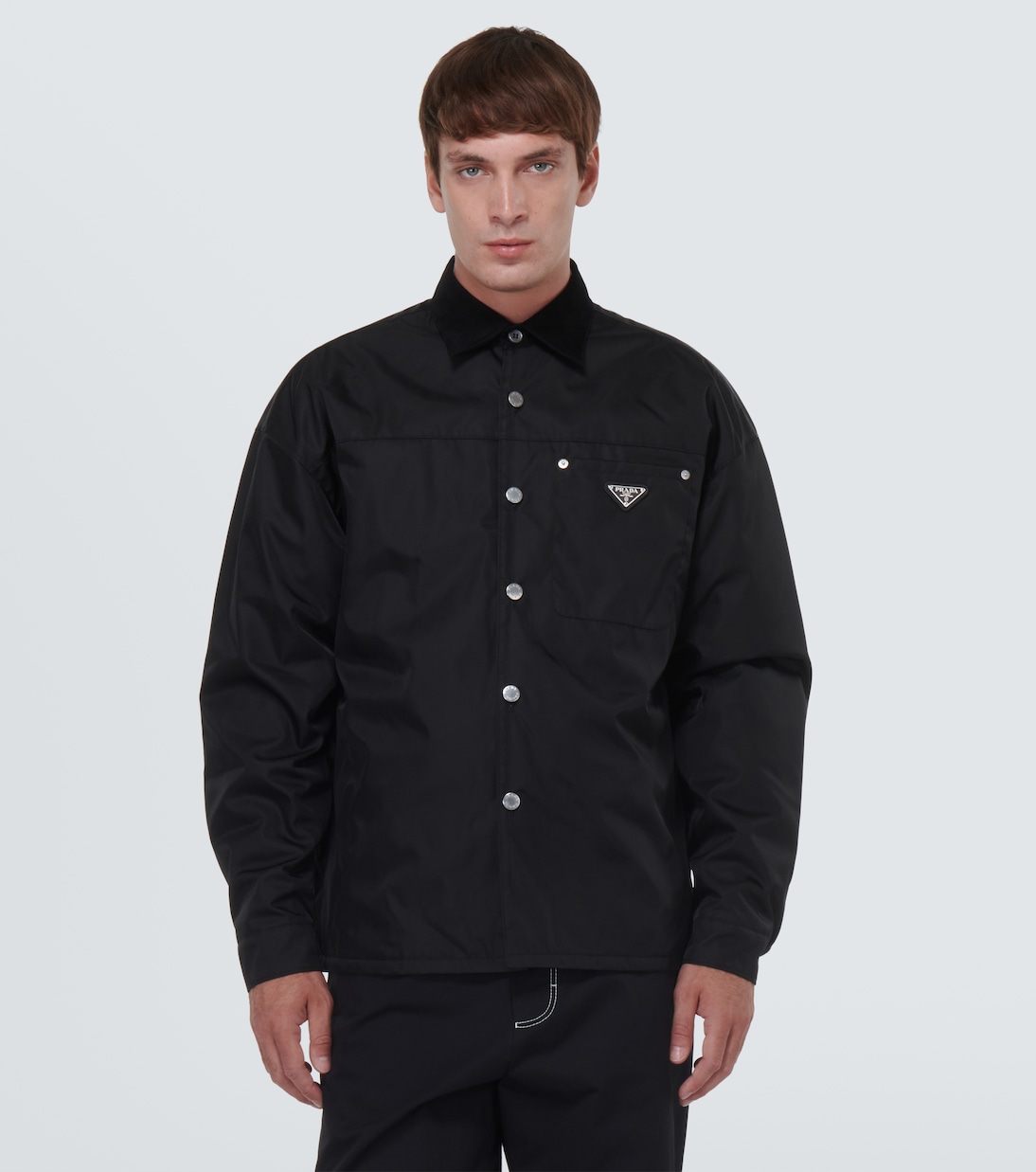 Hemdjacke aus Re-Nylon | Prada