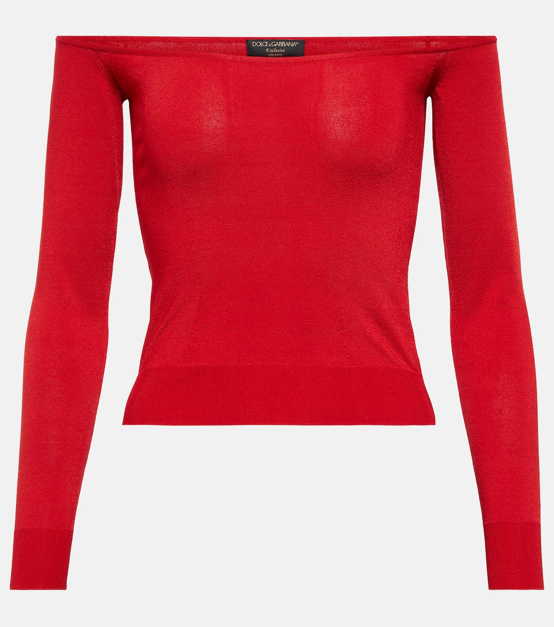 Portofino jersey con hombros descubiertos | Dolce&Gabbana