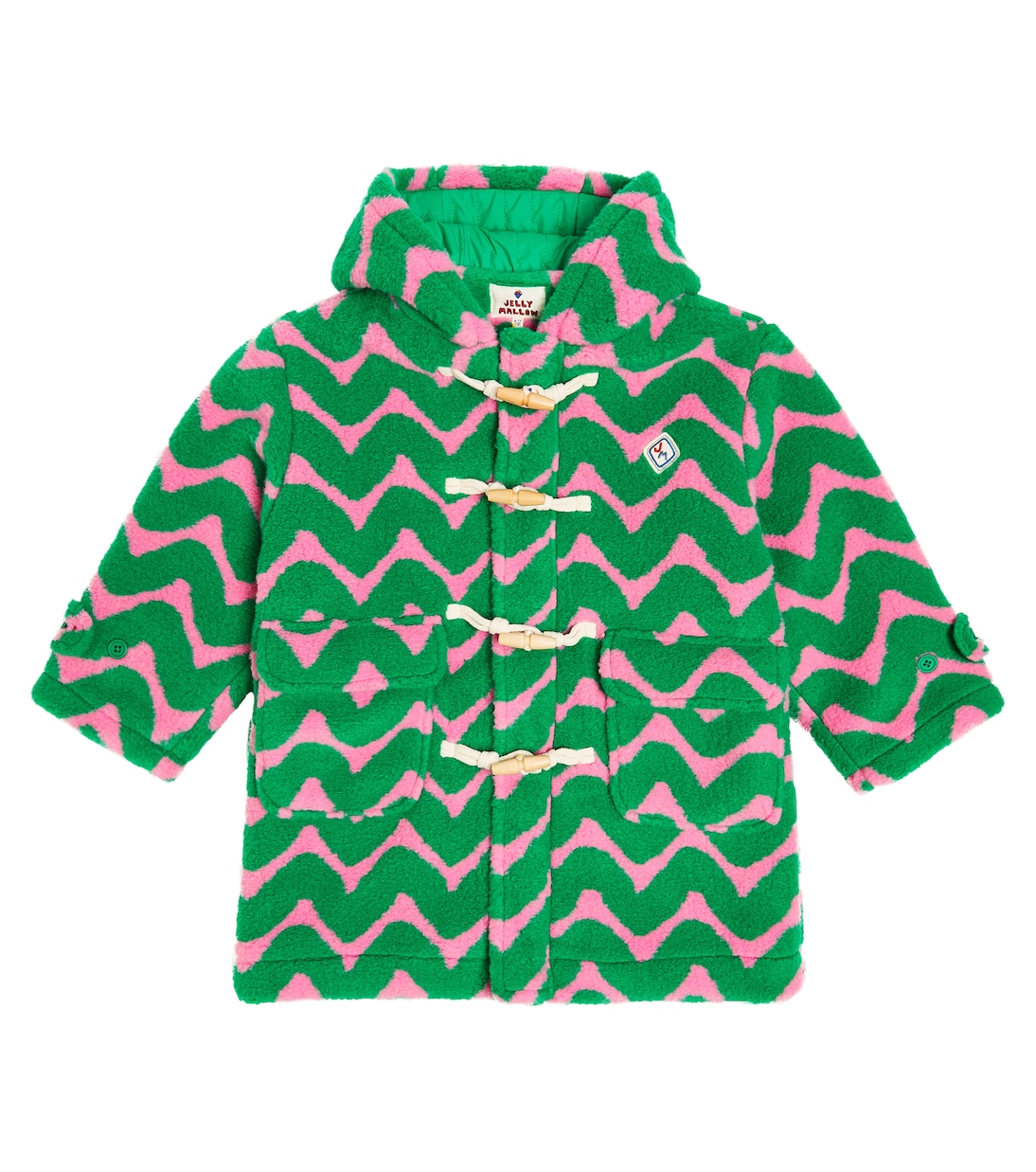 Abrigo Zigzag Dumble de forro polar | Jellymallow