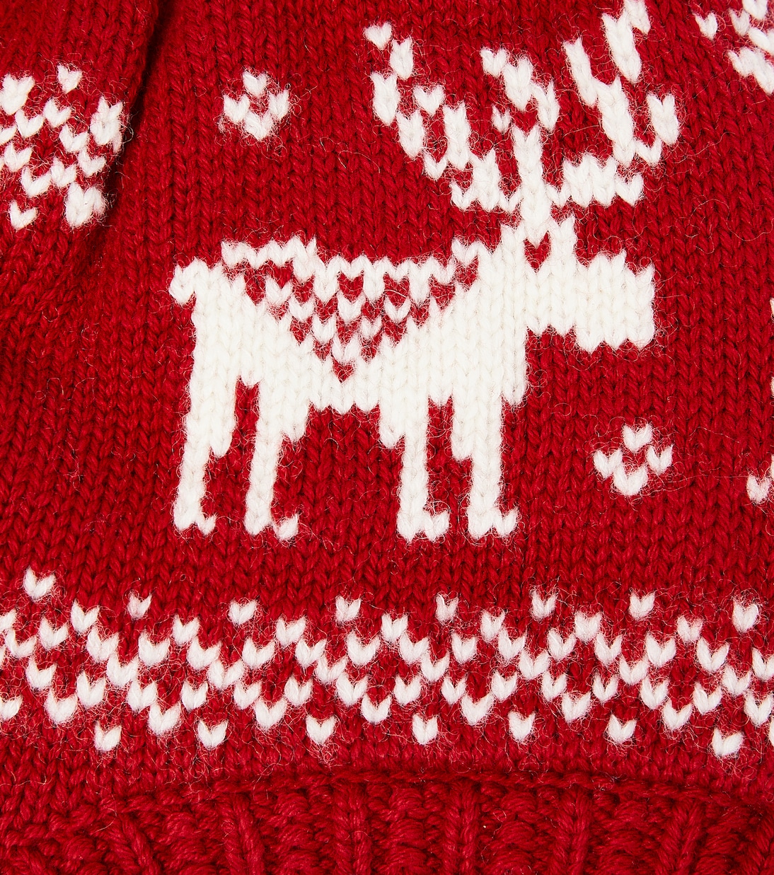 Cappello in lana e cotone con intarsi | Polo Ralph Lauren Kids