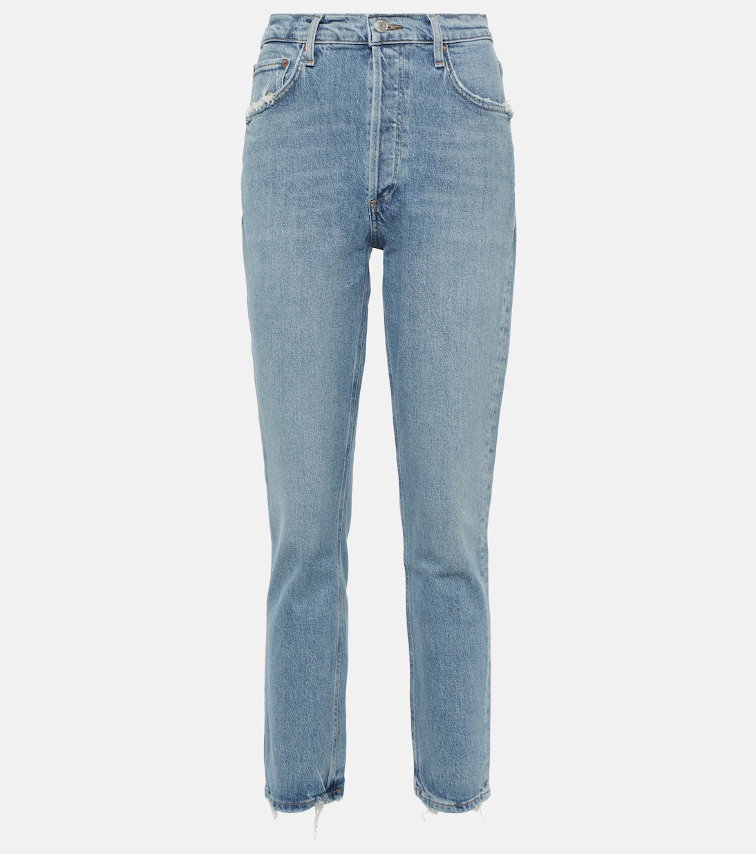 High-Rise Straight Jeans Riley | Agolde