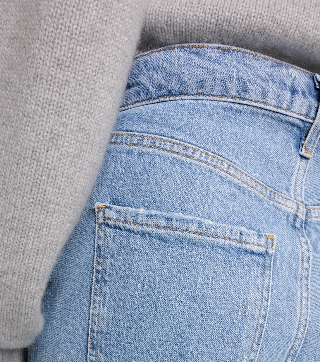High-Rise Straight Jeans Riley | Agolde