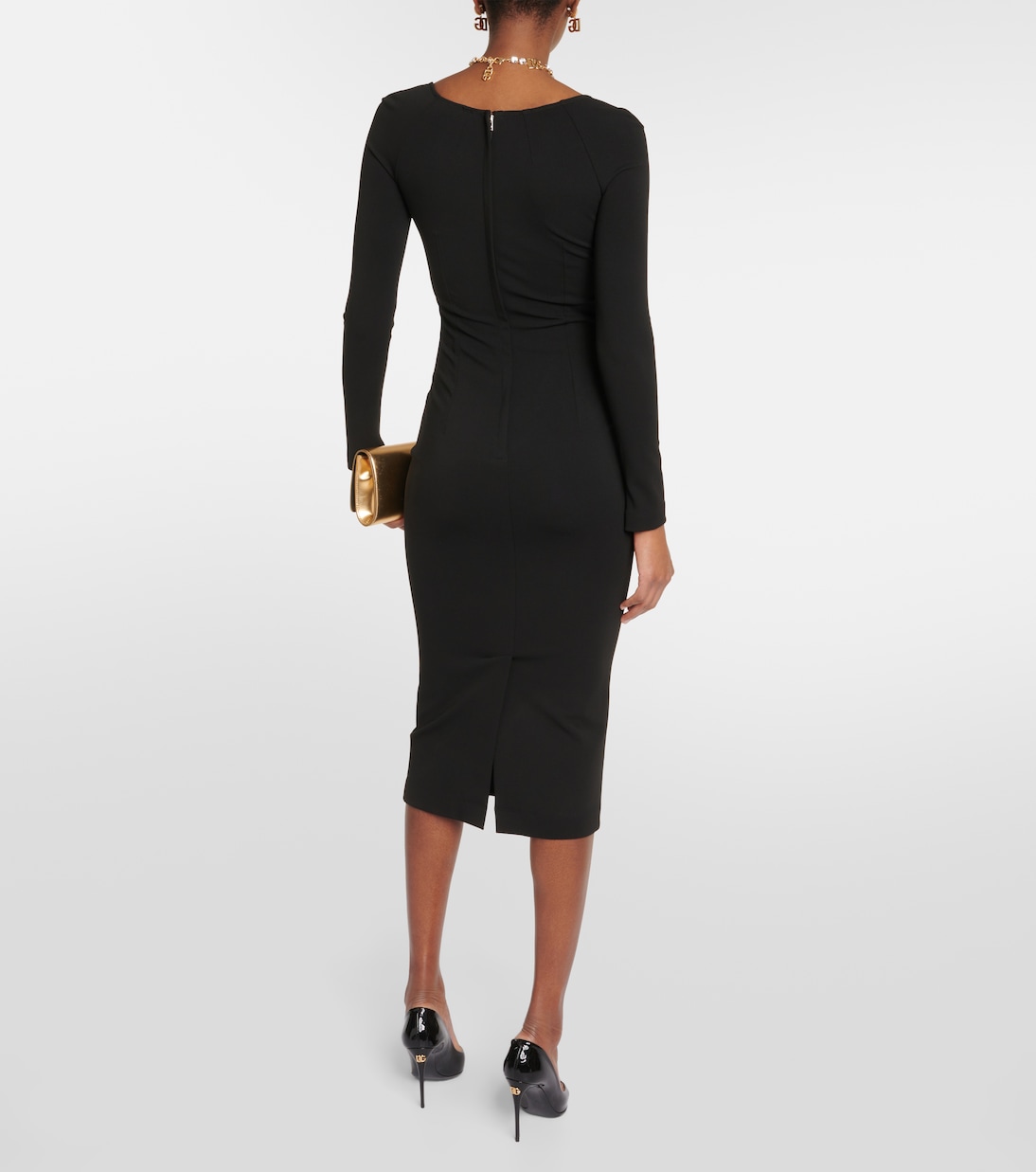 Vestido midi de jersey | Dolce&Gabbana
