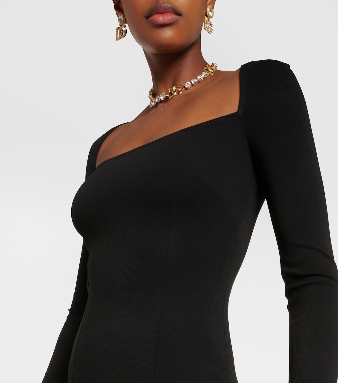 Vestido midi de jersey | Dolce&Gabbana