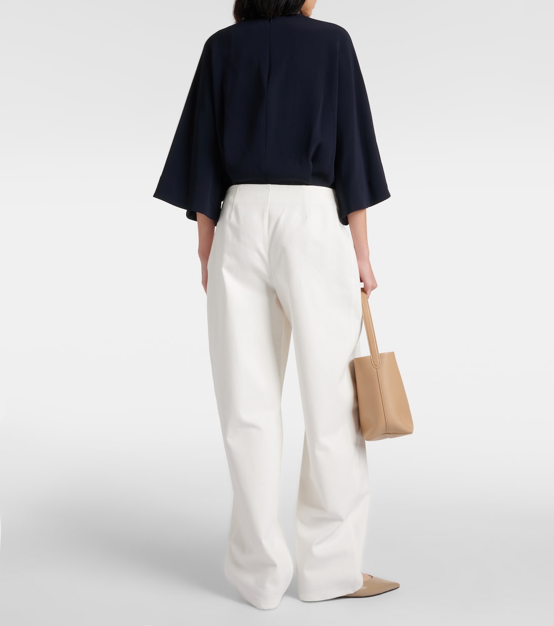 Weite High-Rise-Hose Jagger | Fforme