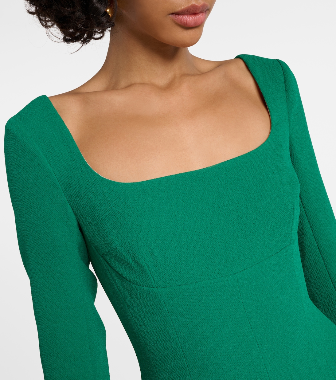Vestido midi Kylee de crepé | Emilia Wickstead