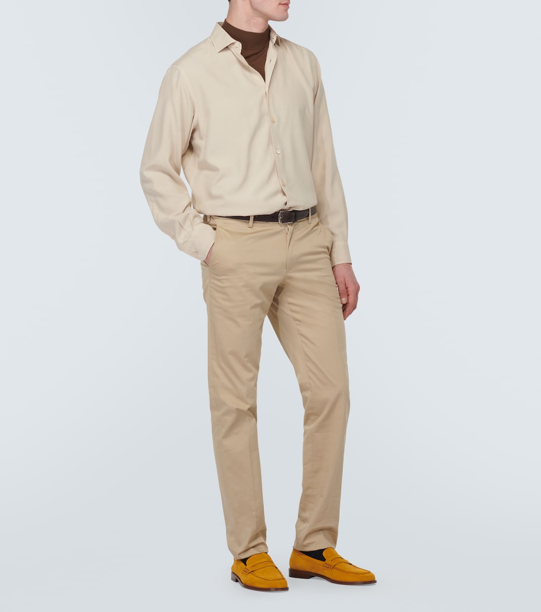 Mocassins Perry en daim | Manolo Blahnik