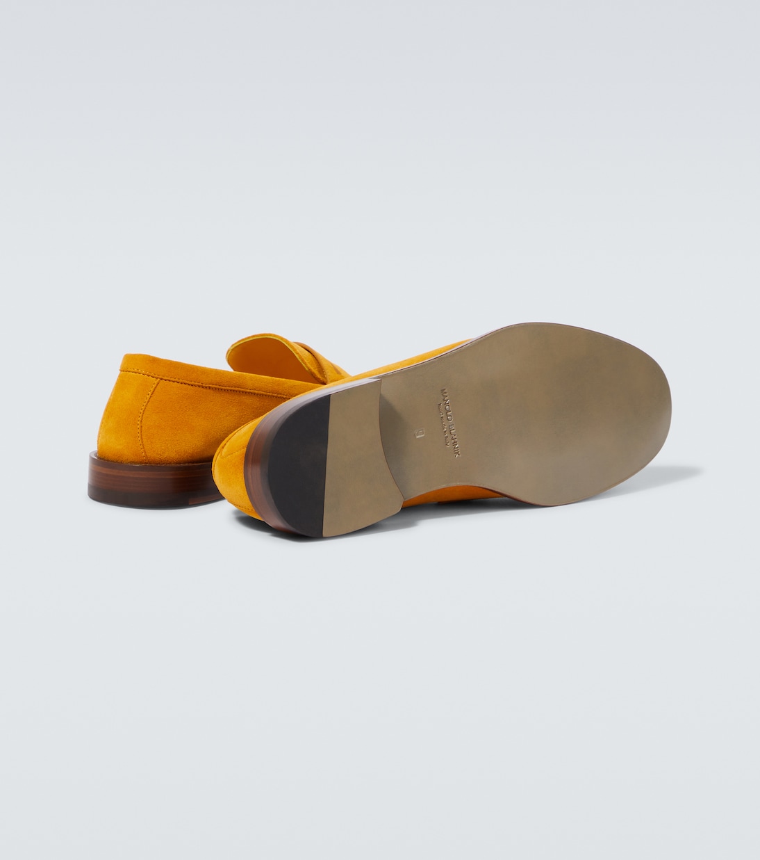 Mocassins Perry en daim | Manolo Blahnik