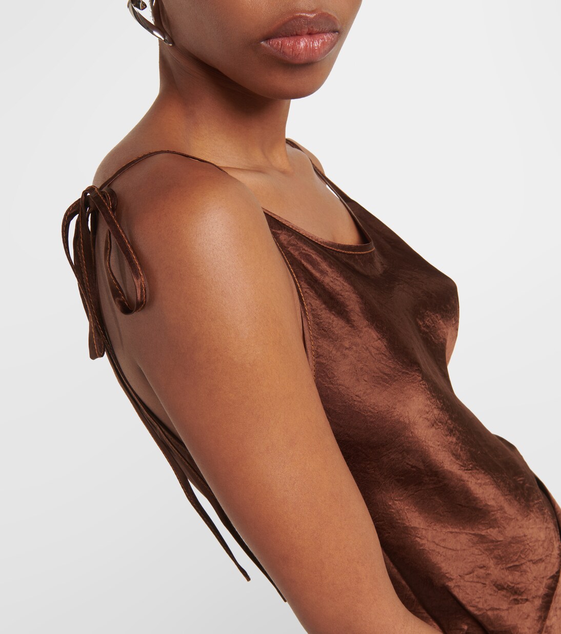 Abito midi in raso | Acne Studios