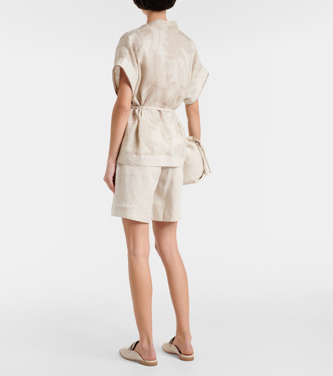 Top aus Leinen | Brunello Cucinelli