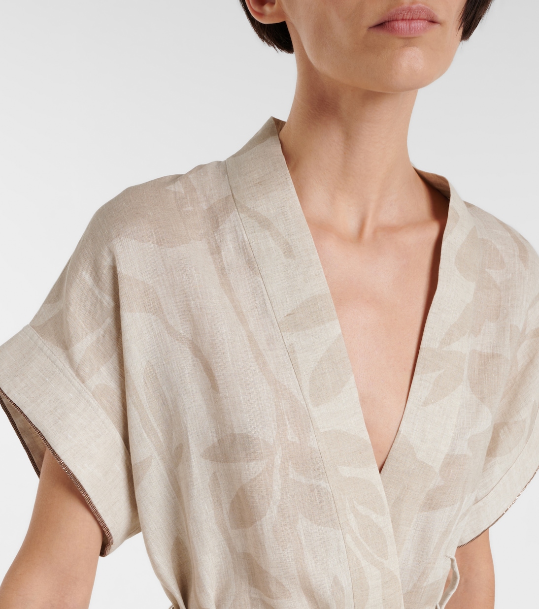 Top aus Leinen | Brunello Cucinelli