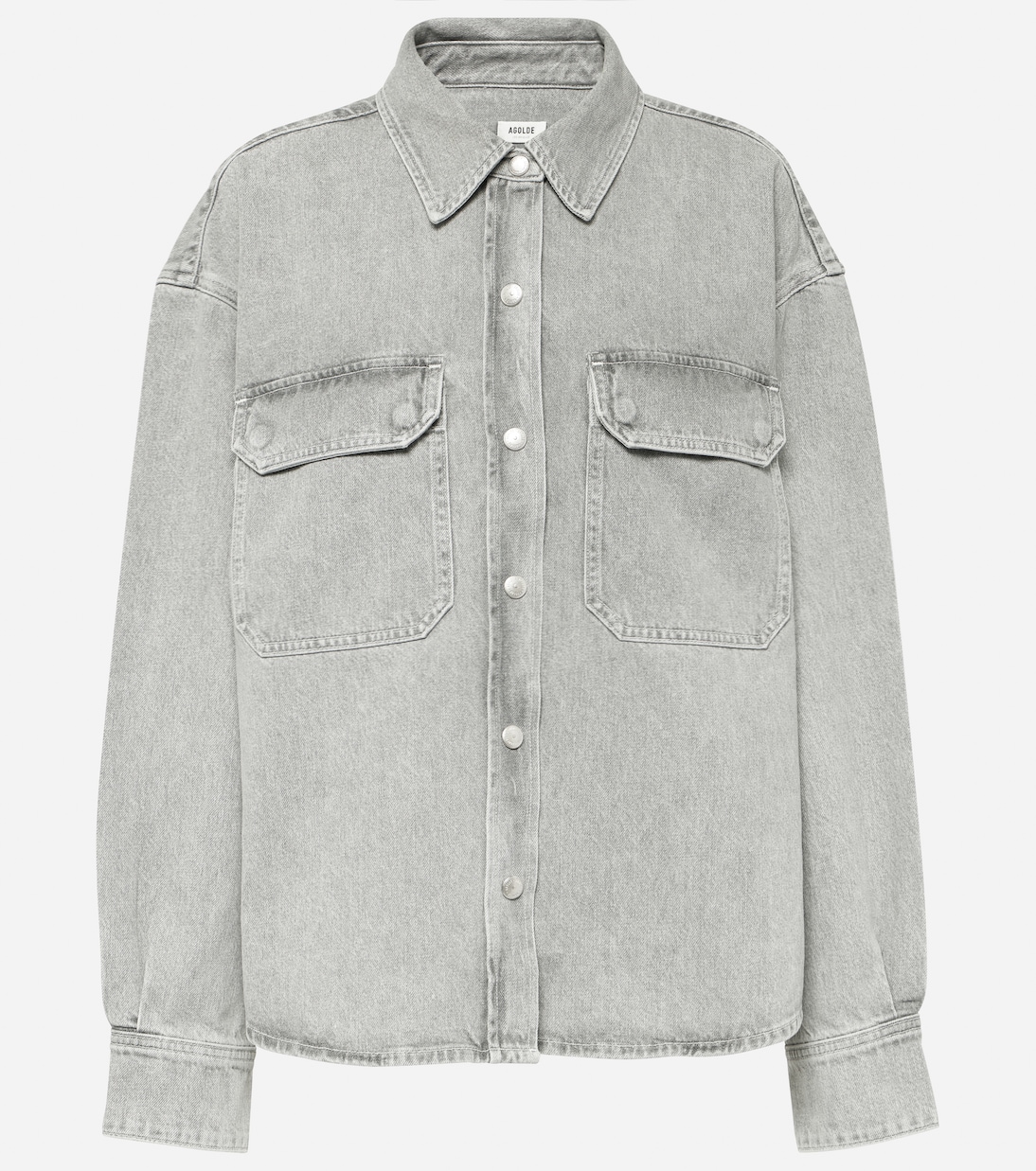 Gwen Slice denim shirt | Agolde