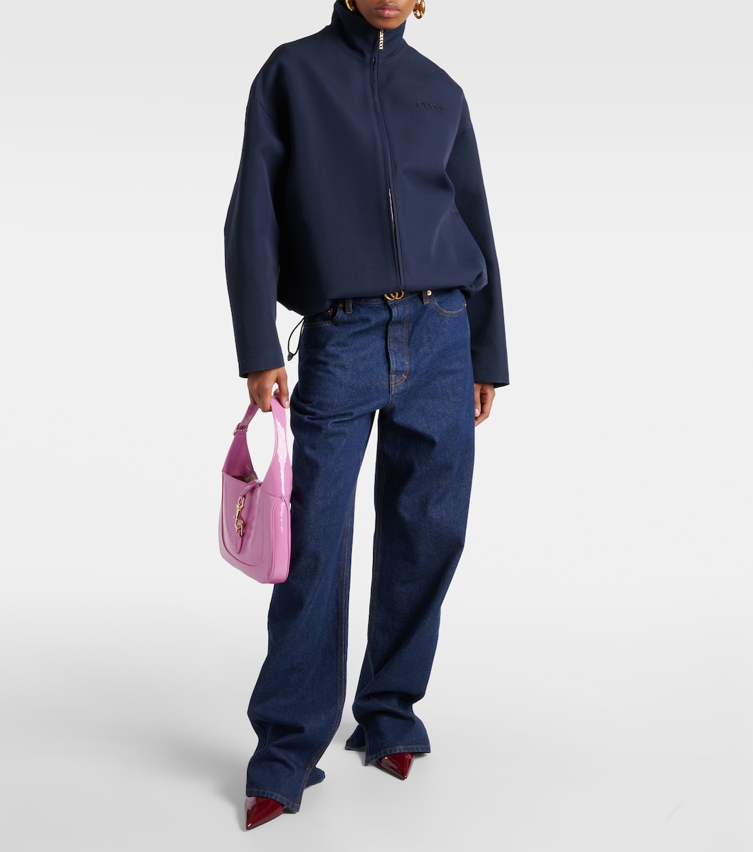 Sac Gucci Jackie Small en cuir verni | Gucci