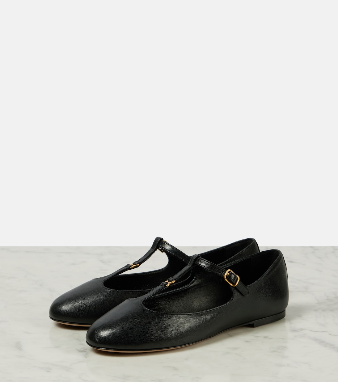 Zapatos planos Marcie de piel | Chloé