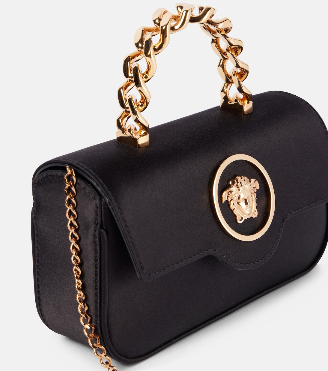 Borsa La Medusa Mini in raso | Versace