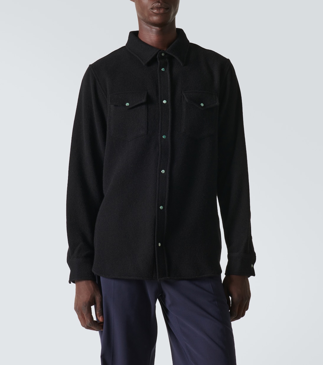 Camicia in cashmere | God's True Cashmere
