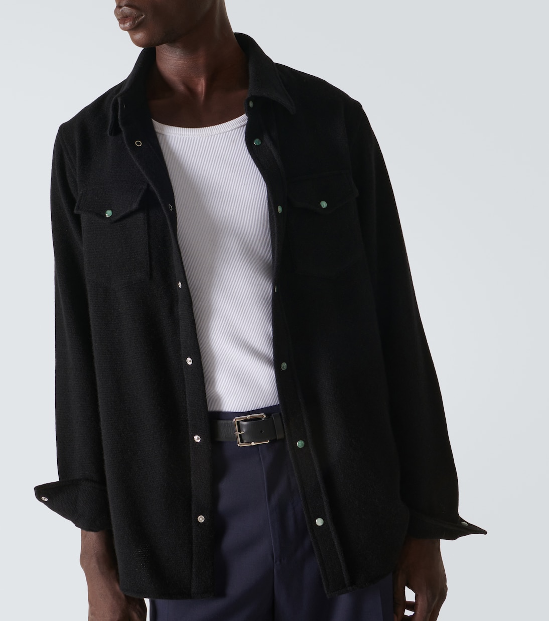 Camicia in cashmere | God's True Cashmere
