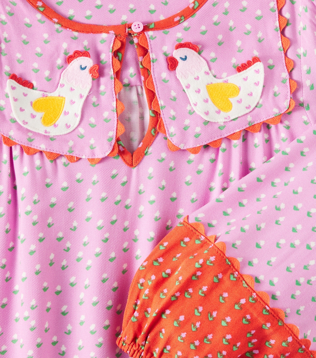Abito in twill con stampa | Stella McCartney Kids