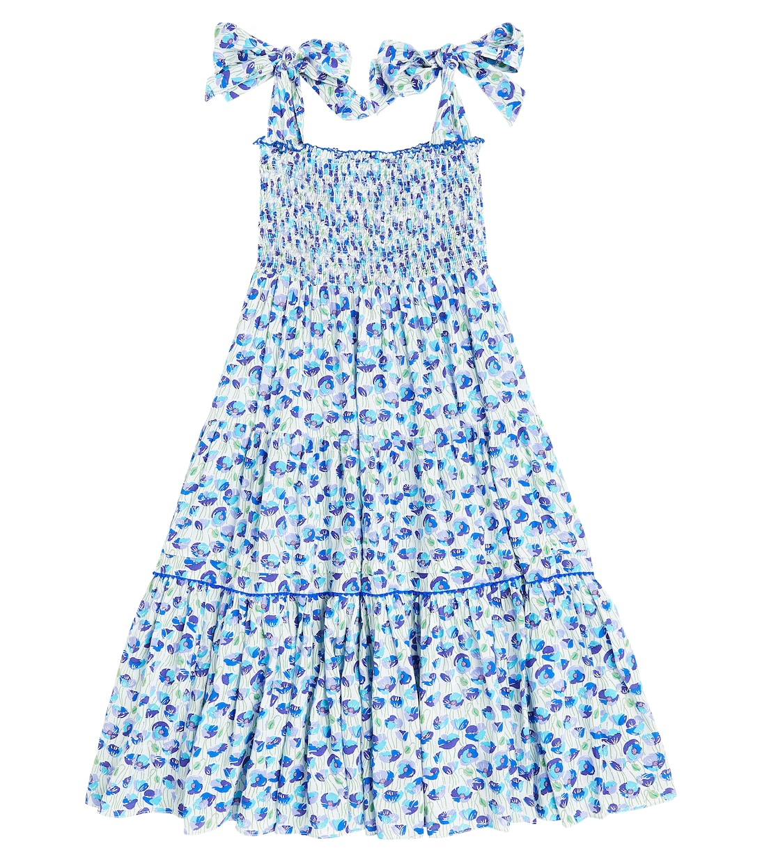 Bedrucktes Kleid Trini | Poupette St Barth Kids