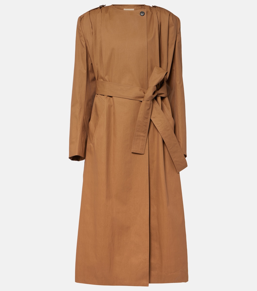 Gabardina Minnler de sarga de mezcla de algodón | Khaite