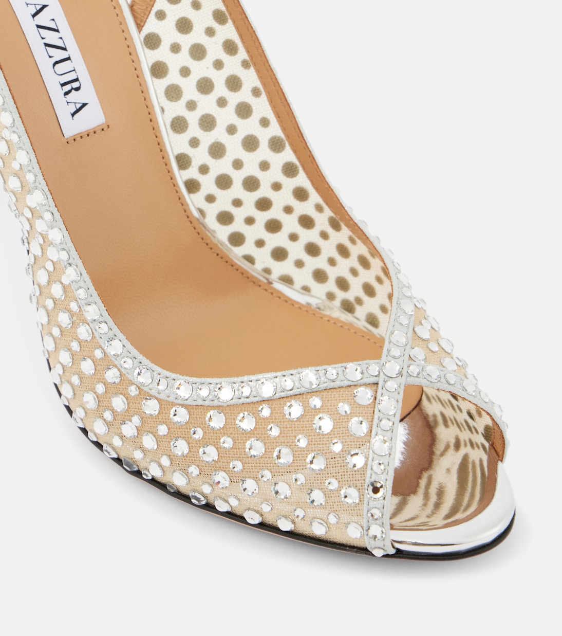 Sandali Crystal Lover 105 con cristalli | Aquazzura