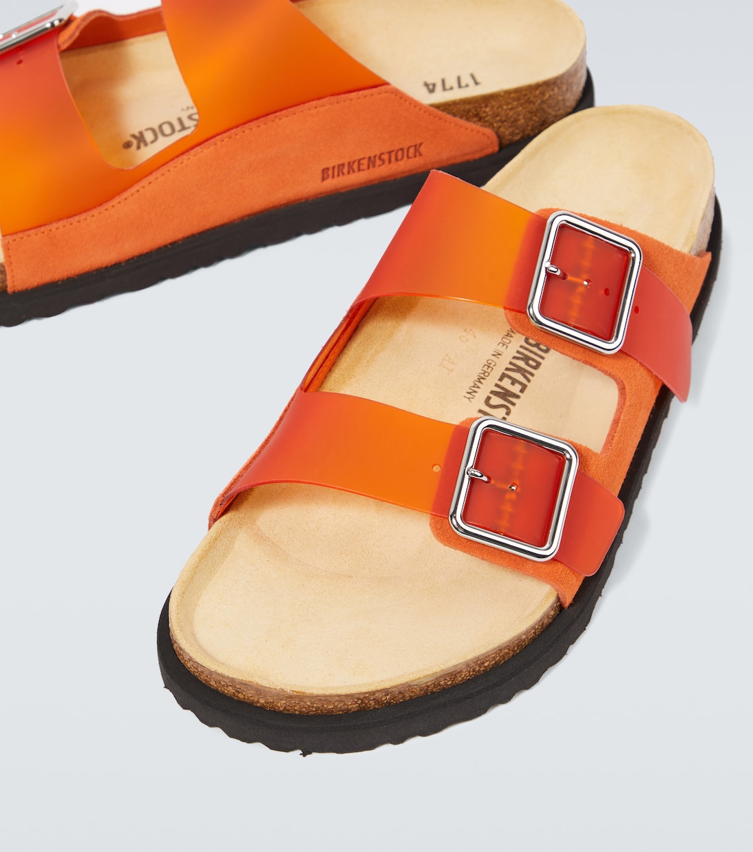 Sandalias 1774 Arizona Milky de PVC y piel | Birkenstock 1774