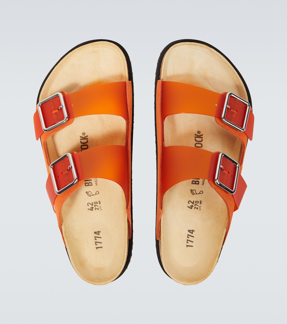 Sandalias 1774 Arizona Milky de PVC y piel | Birkenstock 1774