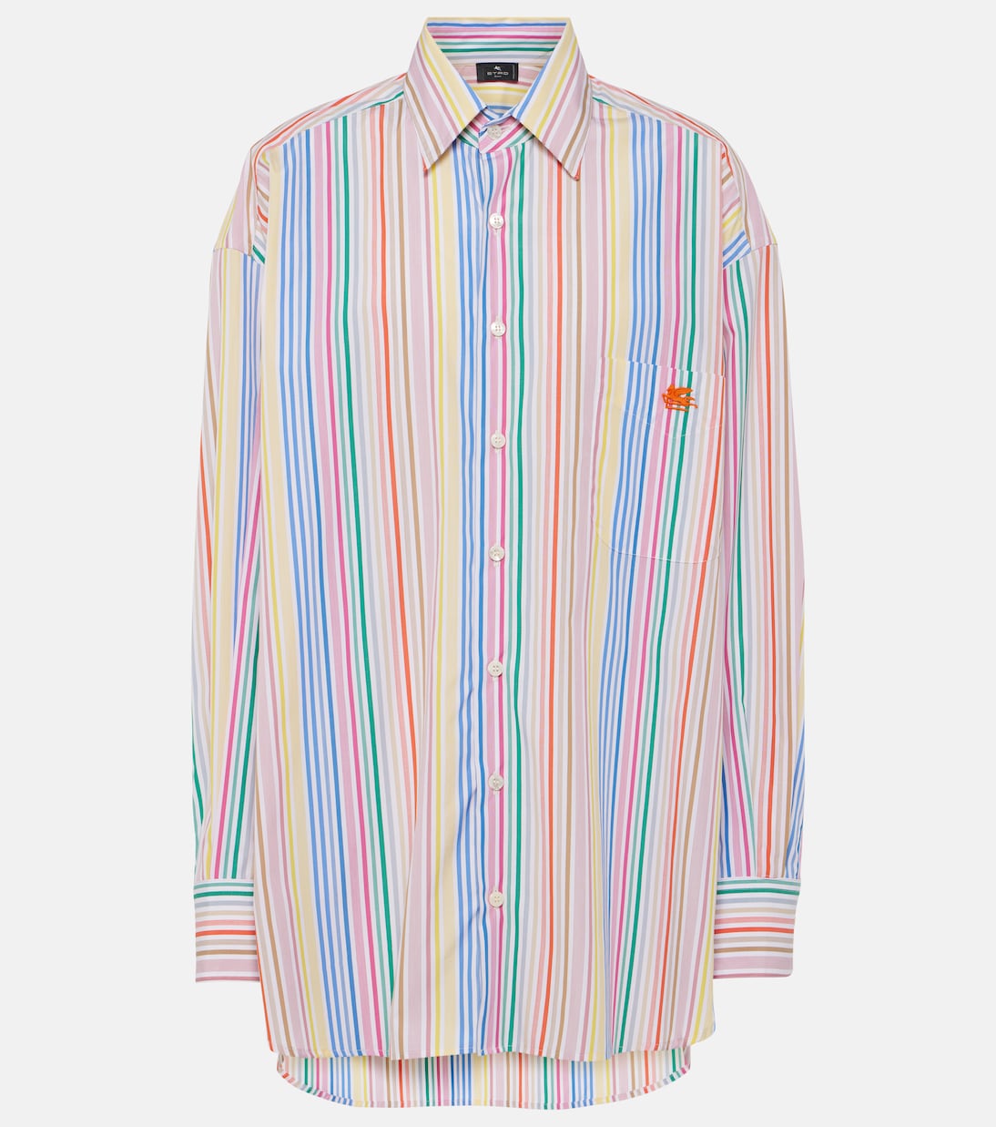 Camicia oversize in cotone a righe | Etro