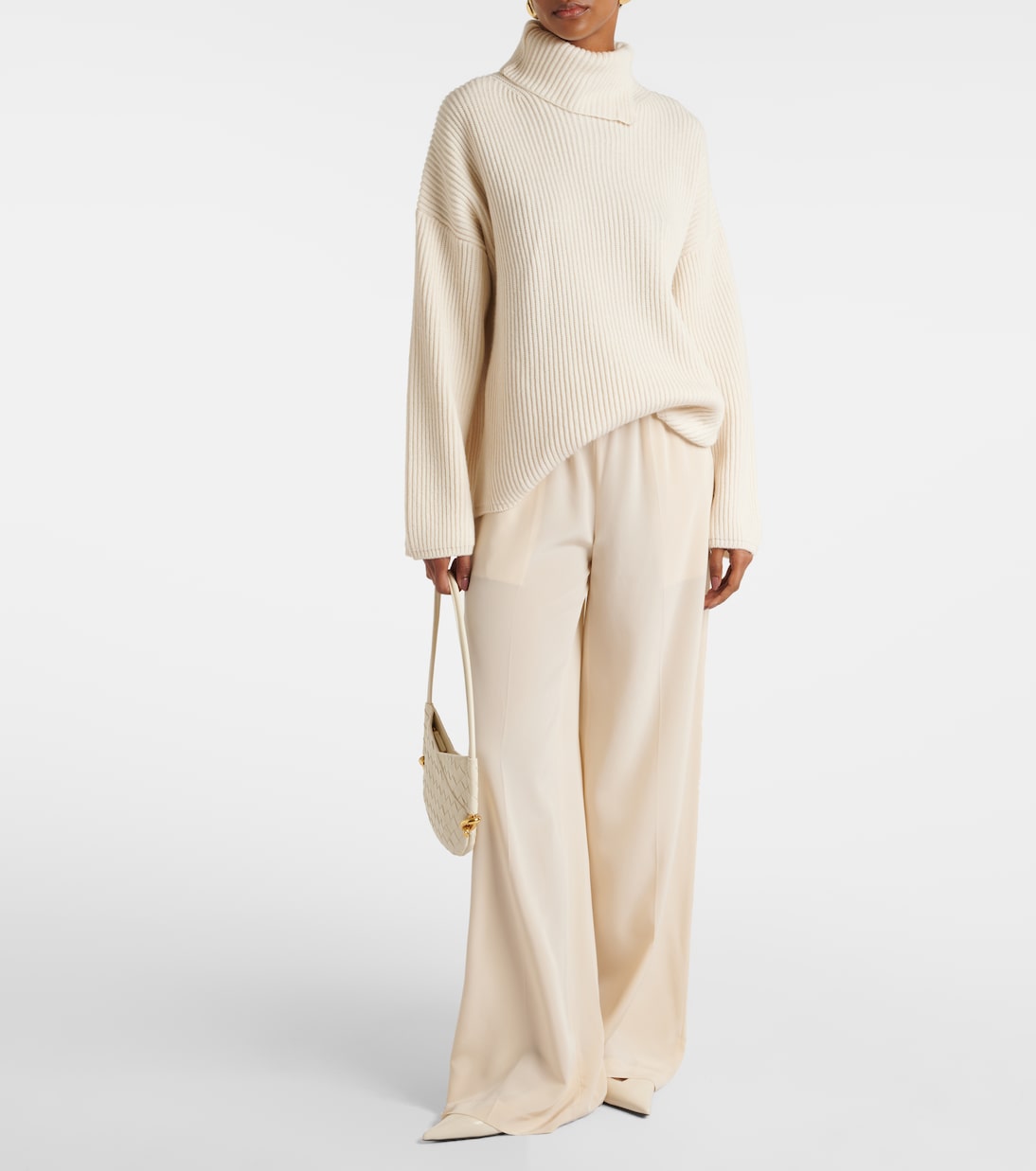 Rollkragenpullover aus Wolle, Kaschmir und Seide | Joseph