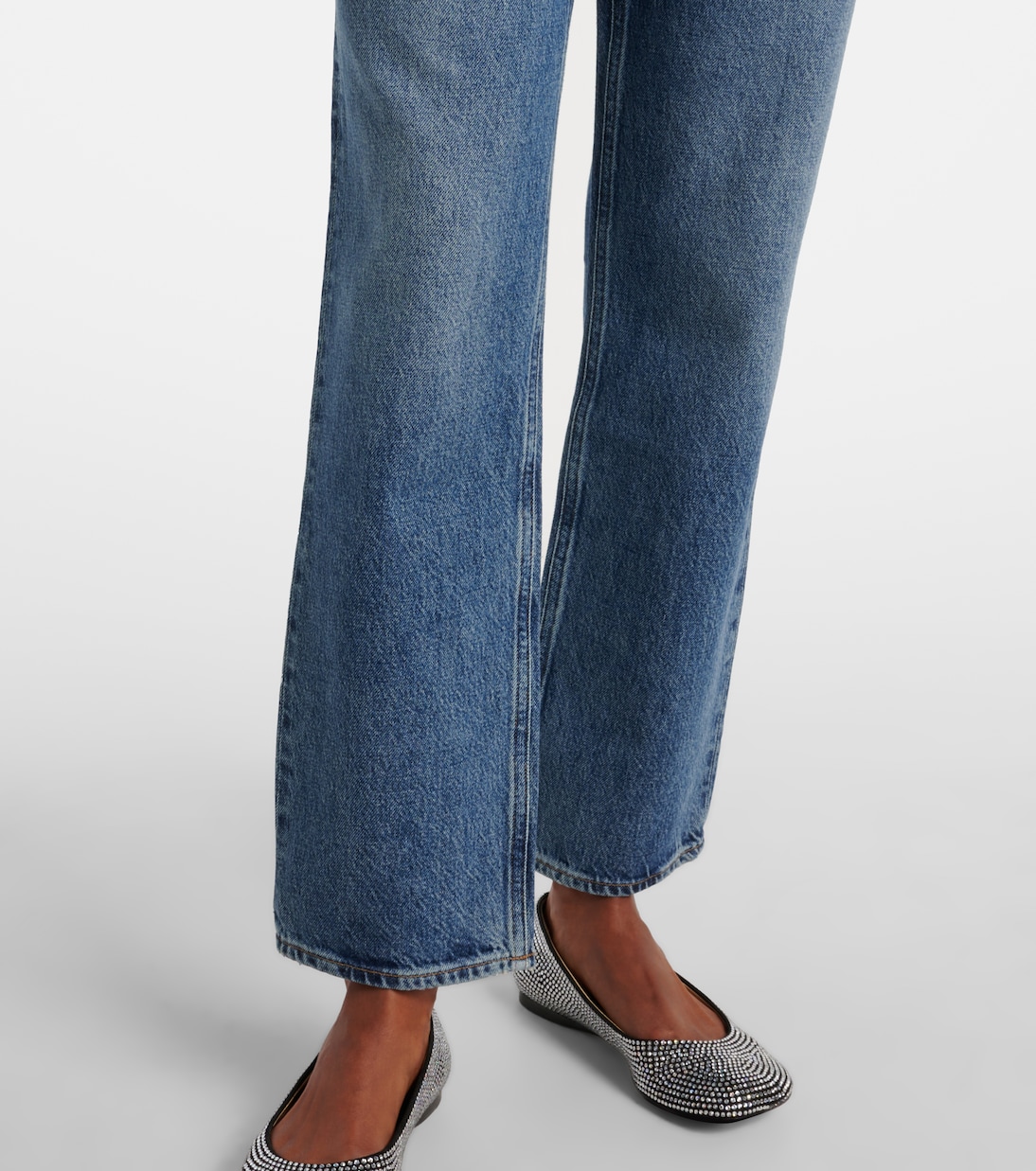 Valen mid-rise straight jeans | Agolde