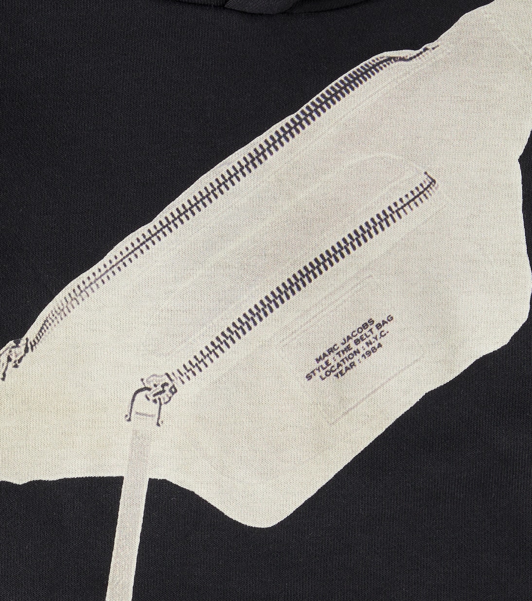 Bedruckter Hoodie aus einem Baumwollgemisch | Marc Jacobs Kids